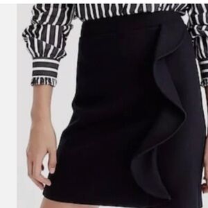 🎈Sale🎈J.Crew Mercantile Wool Blend Ruffle Detailed Skirt
